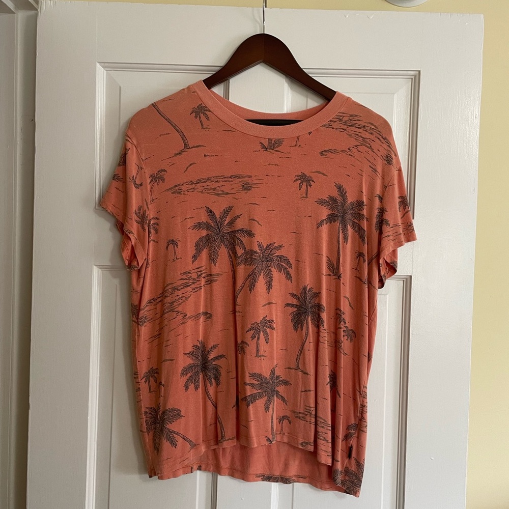 RVCA Hawaiian Print Top